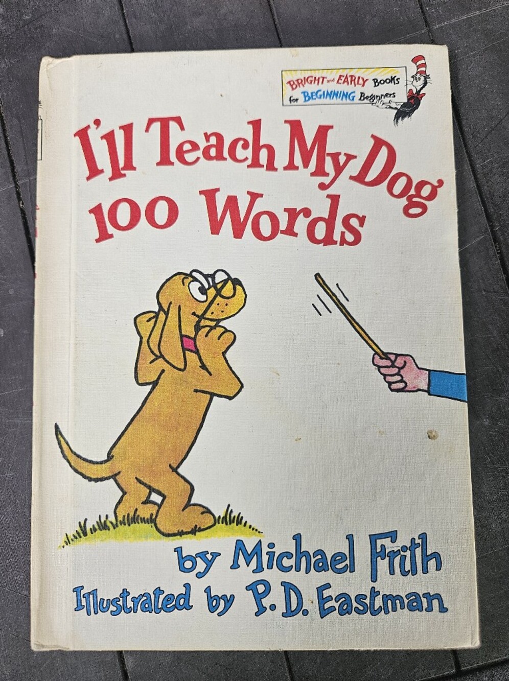 Vintage I’ll Teach My Dog 100 Words by Michael Frith P.D. Eastman Hardcover